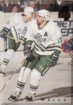 #137 Chris Wells - Seattle Thunderbirds / Pittsburgh Penguins - 1994 Classic Four Sport