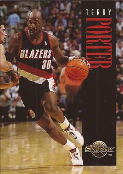 #137 Terry Porter - Portland Trail Blazers - 1994-95 SkyBox Premium Basketball