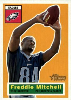 #137 Freddie Mitchell - Philadelphia Eagles - 2001 Topps Heritage Football