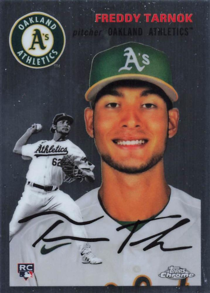 #137 Freddy Tarnok - Oakland Athletics - 2023 Topps Chrome Platinum Anniversary Baseball