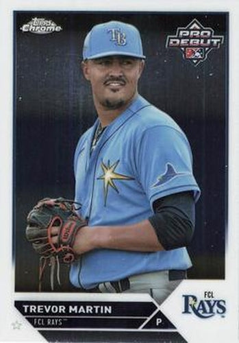#PDC-137 Trevor Martin - FCL Rays - 2023 Topps Pro Debut - Chrome Baseball