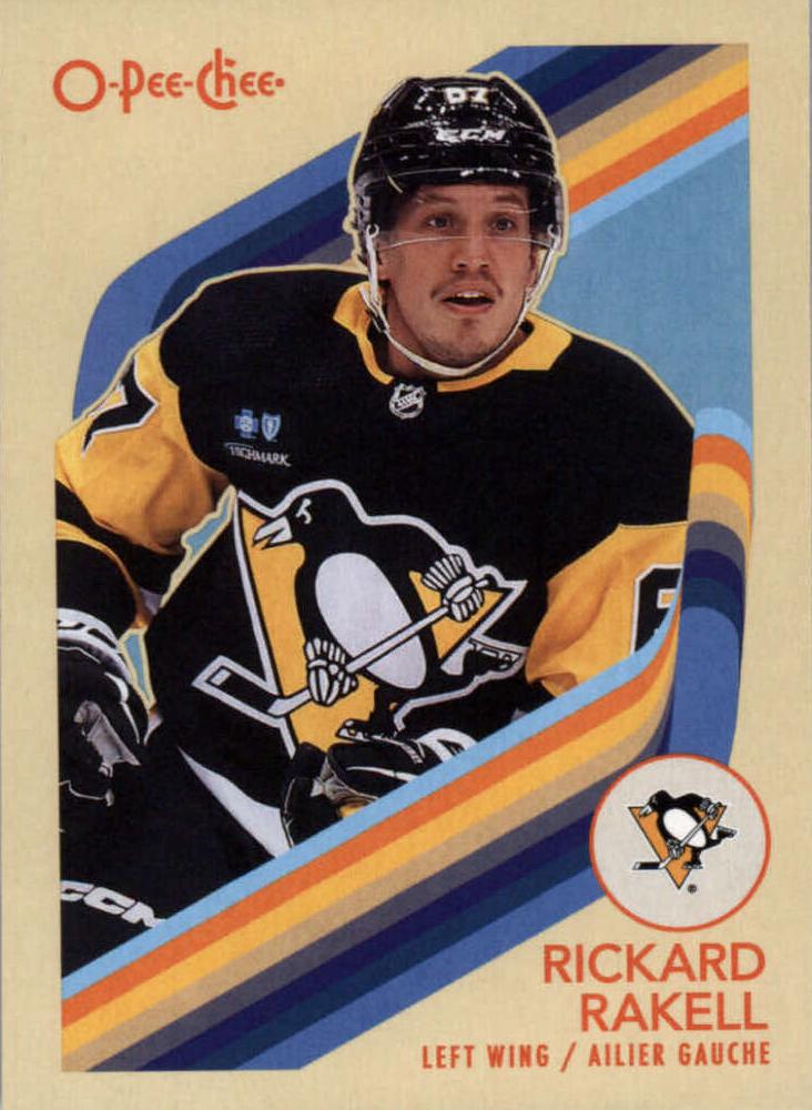 #137 Rickard Rakell - Pittsburgh Penguins - 2023-24 O-Pee-Chee - Retro Hockey