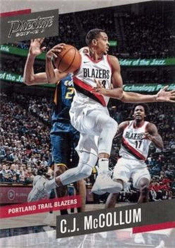 #137 C.J. McCollum - Portland Trail Blazers - 2017-18 Panini Prestige Basketball