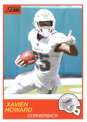 #138 Xavien Howard - Miami Dolphins - 2019 Score Football