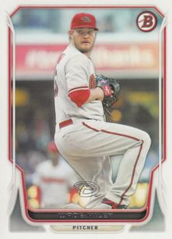 #138 Wade Miley - Arizona Diamondbacks - 2014 Bowman Baseball