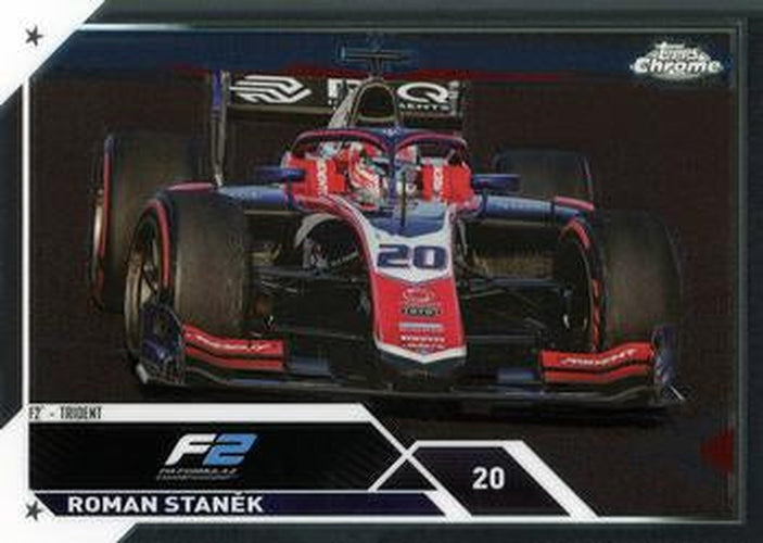 #138 Roman Stan?k - Trident F2 - 2023 Topps Chrome Formula 1 Racing