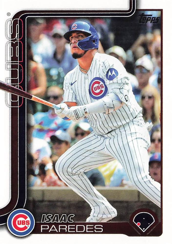#138 Isaac Paredes - Chicago Cubs - 2025 Topps Baseball