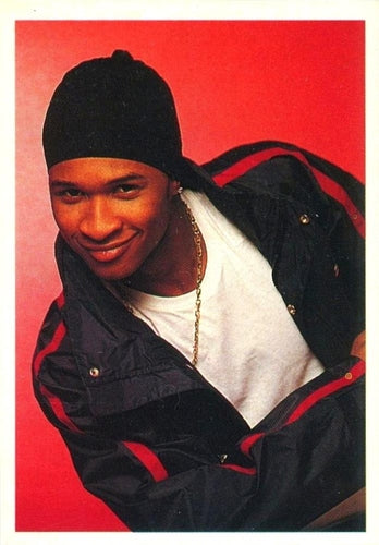 #138 Usher - 1999 Panini Smash Hits Stickers