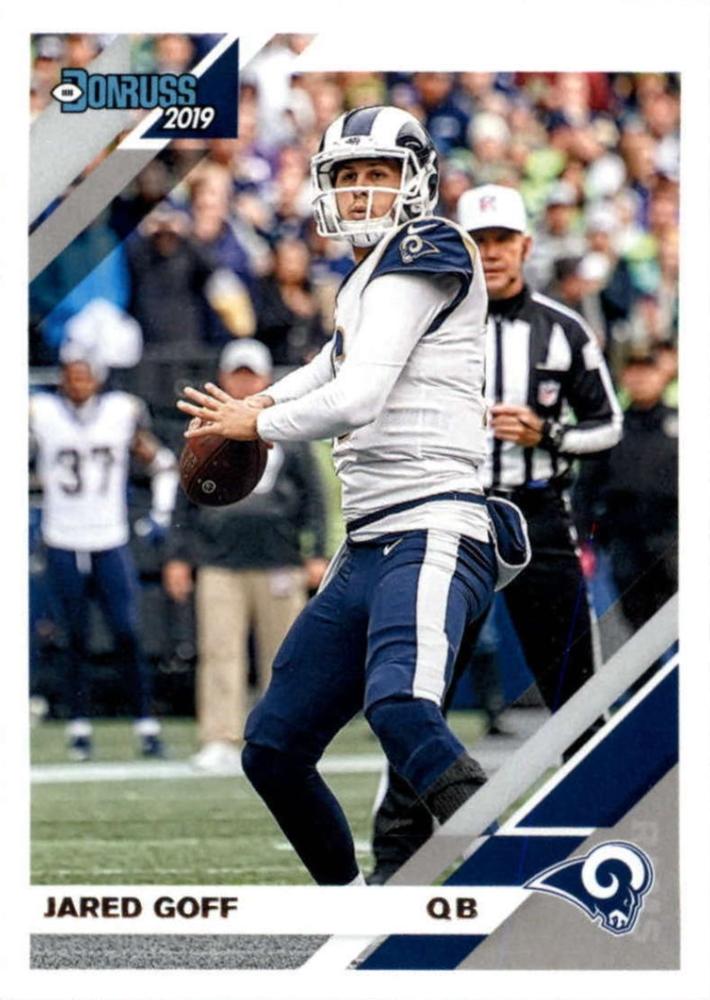 #138 Jared Goff - Los Angeles Rams - 2019 Donruss Football