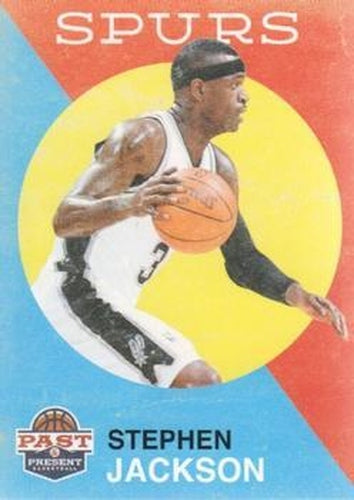 #138 Stephen Jackson - San Antonio Spurs - 2011-12 Panini Past & Present Basketball