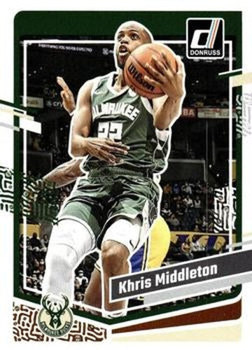 #138 Khris Middleton - Milwaukee Bucks - 2023-24 Donruss Basketball