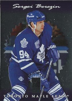 #138 Sergei Berezin - Toronto Maple Leafs - 1996-97 Donruss Elite Hockey