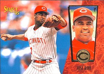 #138 Jose Rijo - Cincinnati Reds - 1995 Select Baseball