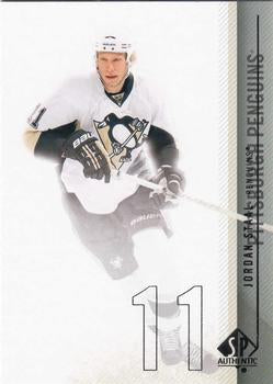#138 Jordan Staal - Pittsburgh Penguins - 2010-11 SP Authentic Hockey