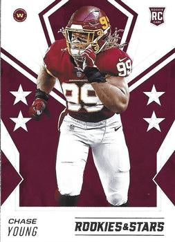 #139 Chase Young - Washington Football Team - 2020 Panini Rookies & Stars Football