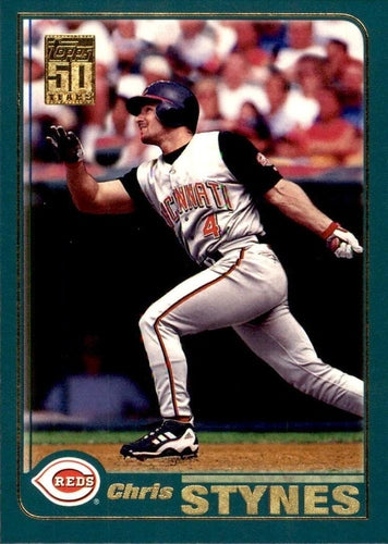 #139 Chris Stynes - Cincinnati Reds - 2001 Topps Baseball