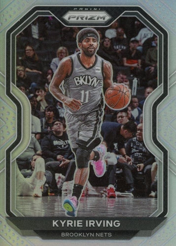 #139 Kyrie Irving - Brooklyn Nets - 2020-21 Panini Prizm - Silver Prizms Basketball