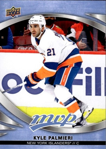 #139 Kyle Palmieri - New York Islanders - 2023-24 Upper Deck MVP - Ice Battles Hockey