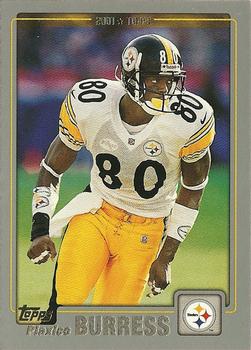 #139 Plaxico Burress - Pittsburgh Steelers - 2001 Topps Football