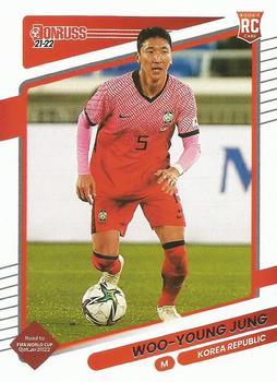 #139 Woo-young Jung - Korea Republic - 2021-22 Donruss Road to FIFA World Cup Qatar 2022 Soccer