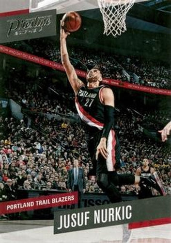 #139 Jusuf Nurkic - Portland Trail Blazers - 2017-18 Panini Prestige Basketball