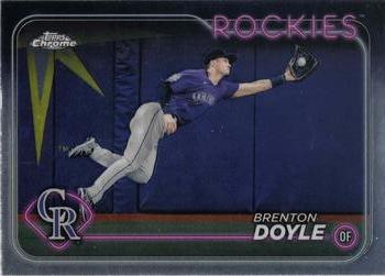 #139 Brenton Doyle - Colorado Rockies - 2024 Topps Chrome Baseball
