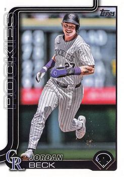 #139 Jordan Beck - Colorado Rockies - 2025 Topps Baseball
