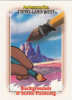 #139 Backgrounds & Scene Painting - 1991 Impel An American Tail: Fievel Goes West