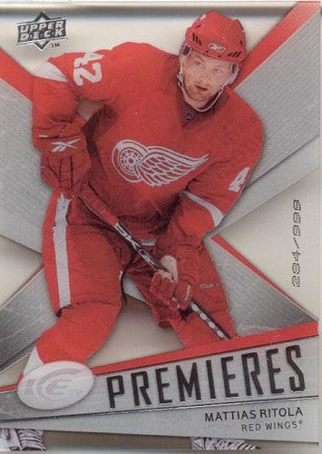 #139 Mattias Ritola - Detroit Red Wings - 2008-09 Upper Deck Ice Hockey