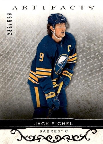 #139 Jack Eichel - Buffalo Sabres - 2021-22 Upper Deck Artifacts Hockey