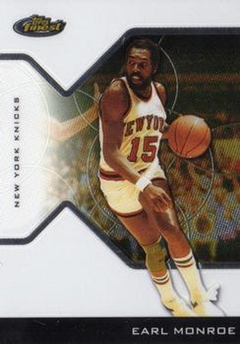 #139 Earl Monroe - New York Knicks - 2004-05 Finest Basketball
