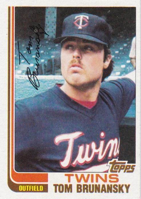 #13T Tom Brunansky - Minnesota Twins - 1982 Topps Traded Baseball