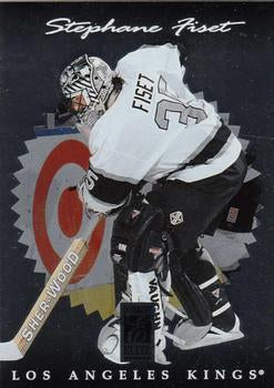 #13 Stephane Fiset - Los Angeles Kings - 1996-97 Donruss Elite Hockey