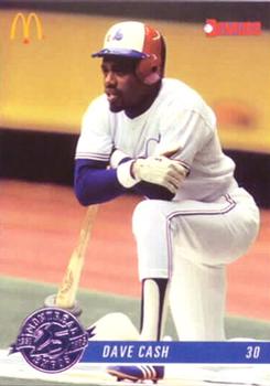 #13 Dave Cash - Montreal Expos - 1993 Donruss McDonald's Montreal Expos 25th Anniversary Baseball