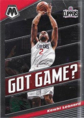 #13 Kawhi Leonard - Los Angeles Clippers - 2019-20 Panini Mosaic - Got Game Basketball