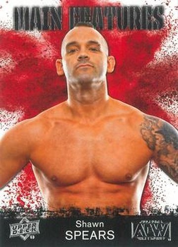 #MF-13 Shawn Spears - 2021 Upper Deck AEW - Main Features Wrestling