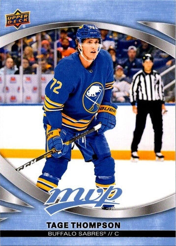 #13 Tage Thompson - Buffalo Sabres - 2023-24 Upper Deck MVP - Ice Battles Hockey