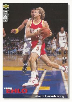 #13 Craig Ehlo - Atlanta Hawks - 1995-96 Collector's Choice Basketball