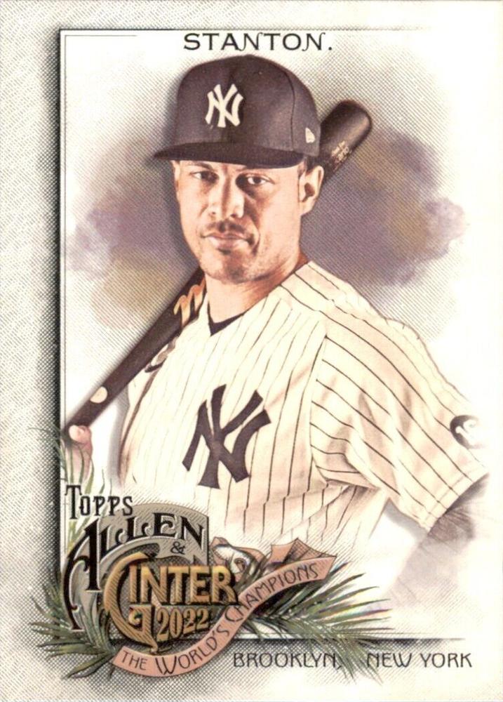 #13 Giancarlo Stanton - New York Yankees - 2022 Topps Allen & Ginter Baseball
