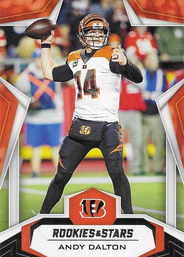 #13 Andy Dalton - Cincinnati Bengals - 2019 Panini Rookies & Stars Football