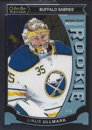 #M13 Linus Ullmark - Buffalo Sabres - 2015-16 O-Pee-Chee Platinum - Marquee Rookies Hockey