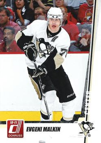 #13 Evgeni Malkin - Pittsburgh Penguins - 2010-11 Donruss Hockey