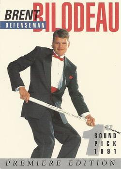 #13 Brent Bilodeau - 1991 Arena Draft Picks French Hockey