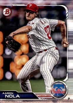 #13 Aaron Nola - Philadelphia Phillies - 2019 Bowman Baseball
