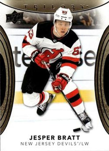 #13 Jesper Bratt - New Jersey Devils - 2022-23 Upper Deck Trilogy Hockey