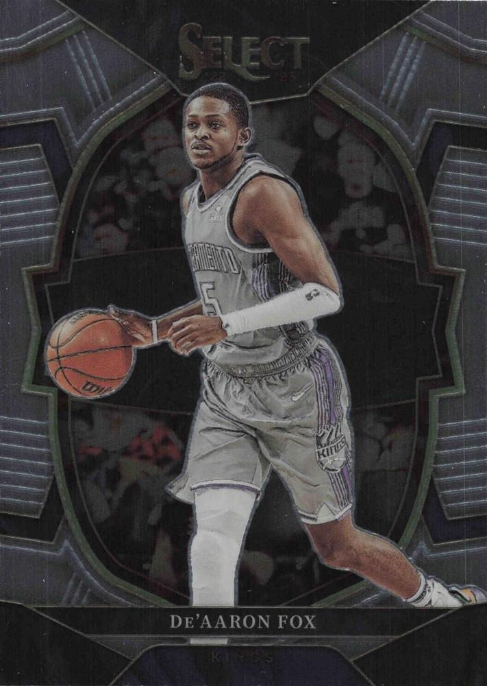 #13 De'Aaron Fox - Sacramento Kings - 2022-23 Panini Select Basketball