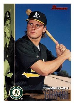 #13 Jason Giambi - Oakland Athletics - 1995 Bowman Baseball