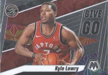 #13 Kyle Lowry - Toronto Raptors - 2019-20 Panini Mosaic - Give and Go Basketball