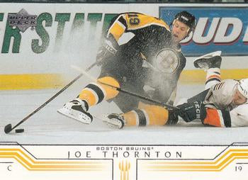 #13 Joe Thornton - Boston Bruins - 2001-02 Upper Deck Hockey