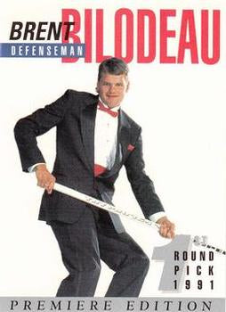 #13 Brent Bilodeau - 1991 Arena Draft Picks Hockey